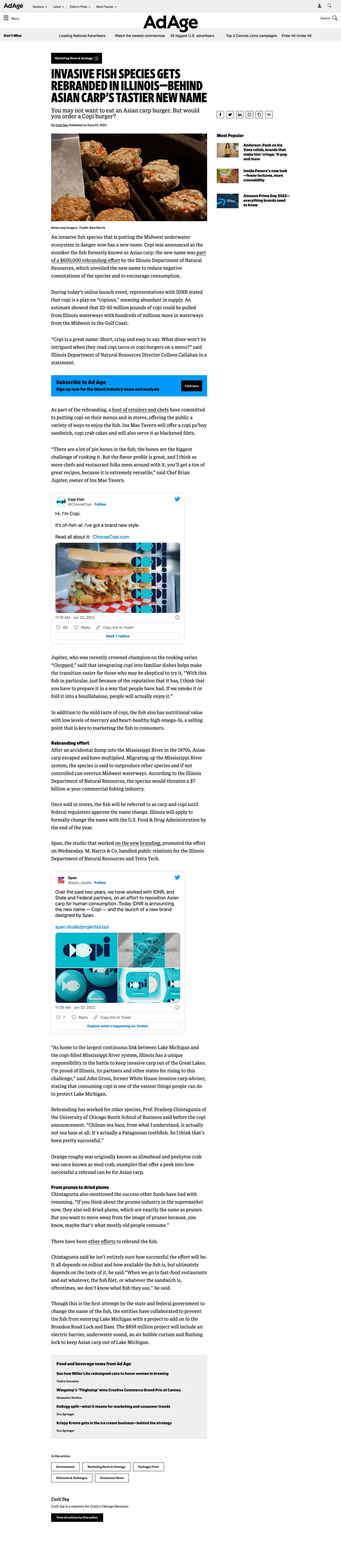 Copi Ad Age