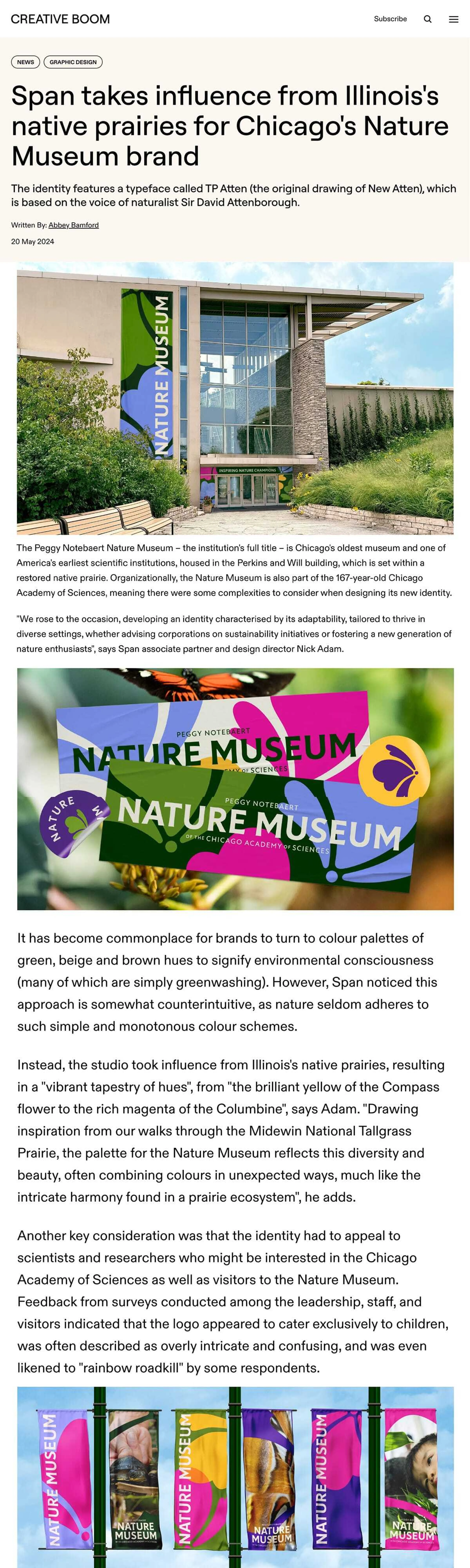 Span Creative Boom Nature Museum 1