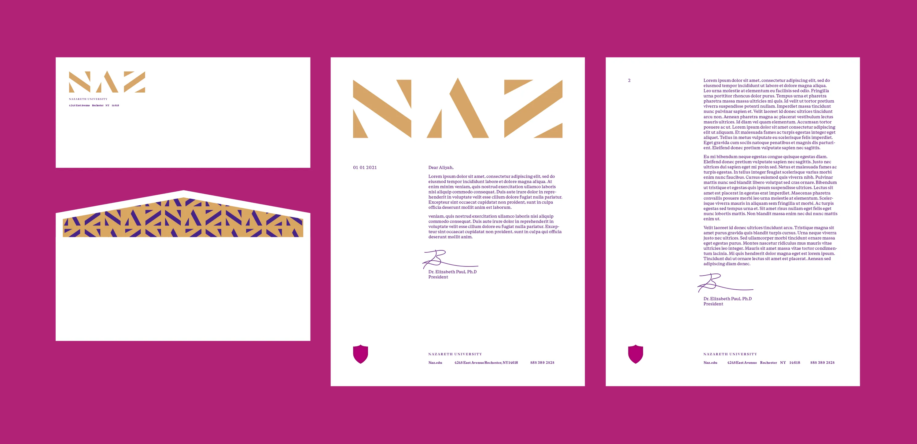 Nazareth Identity Design Span 44