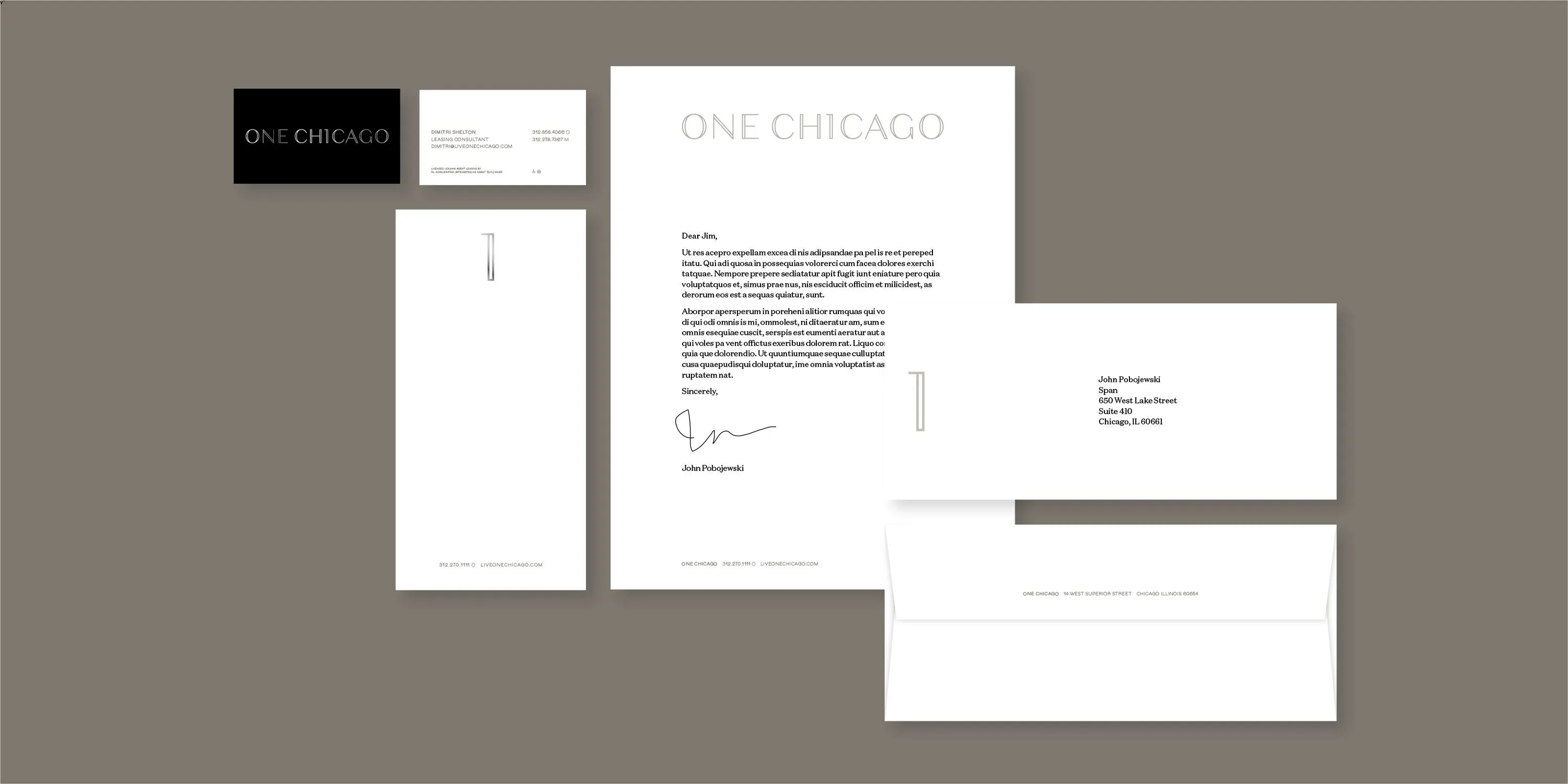 One Chicago Apts Stationary 1