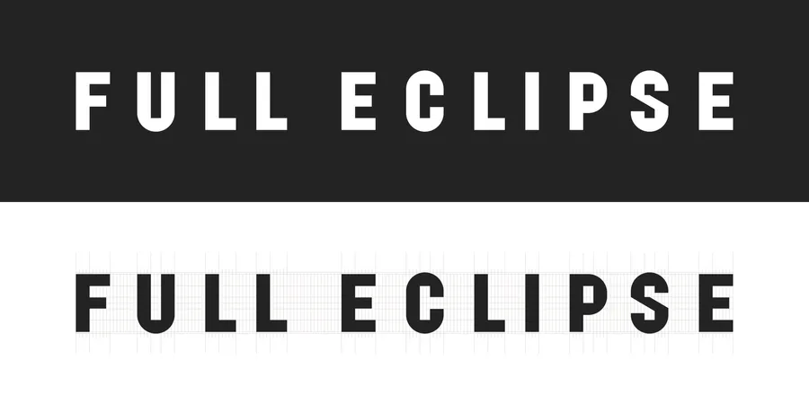 Chicago Design Identity Typography Full Eclipse 3b