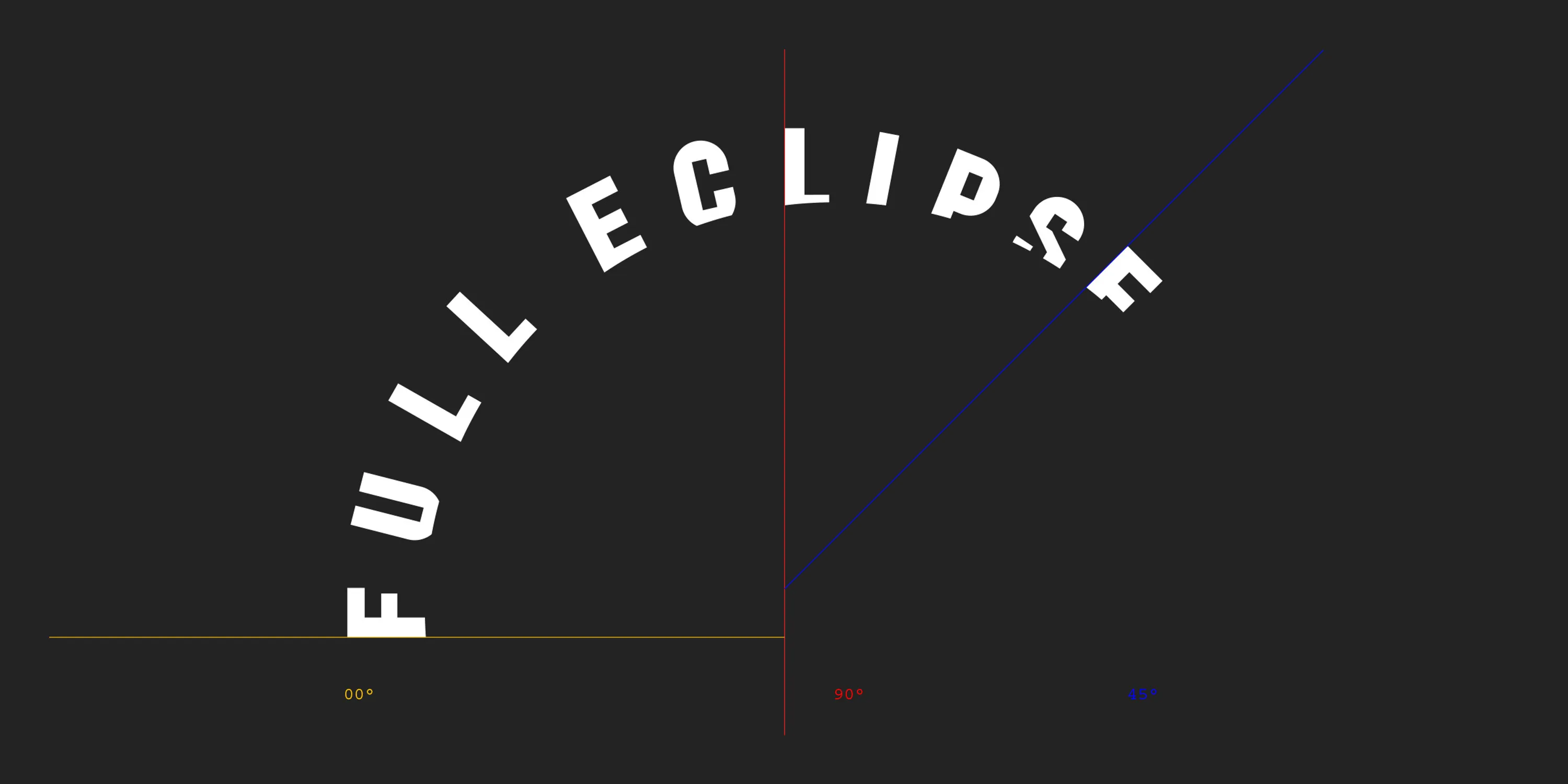 Chicago Design Identity Typography Full Eclipse 4