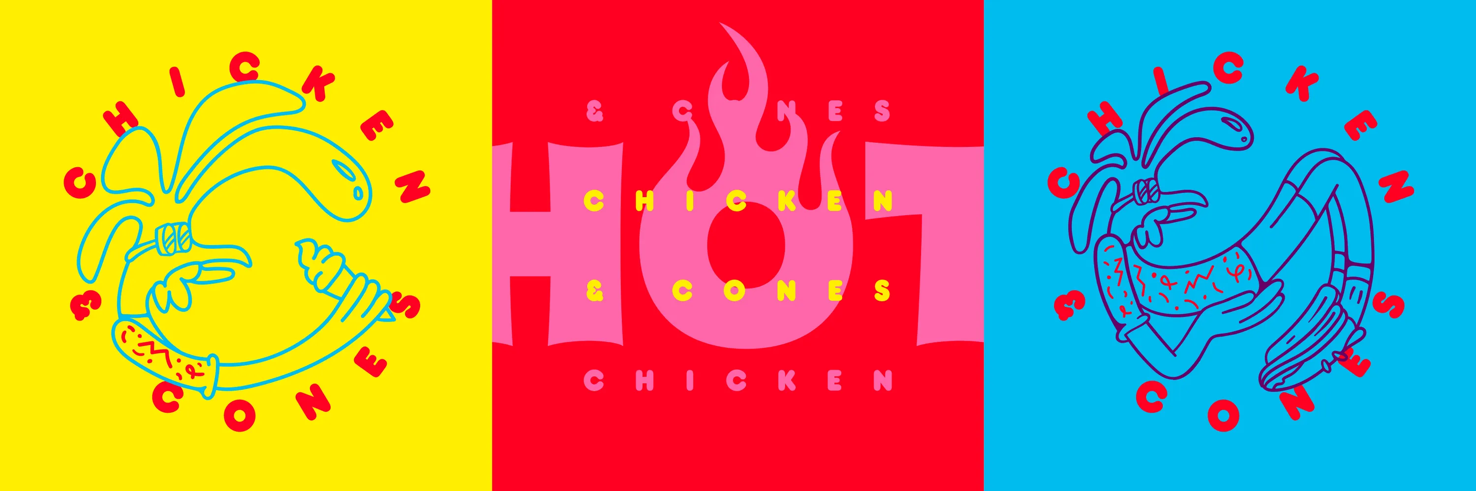 Hot Chi Chicago Hot Chicken Branding Graphic Design 03 logo