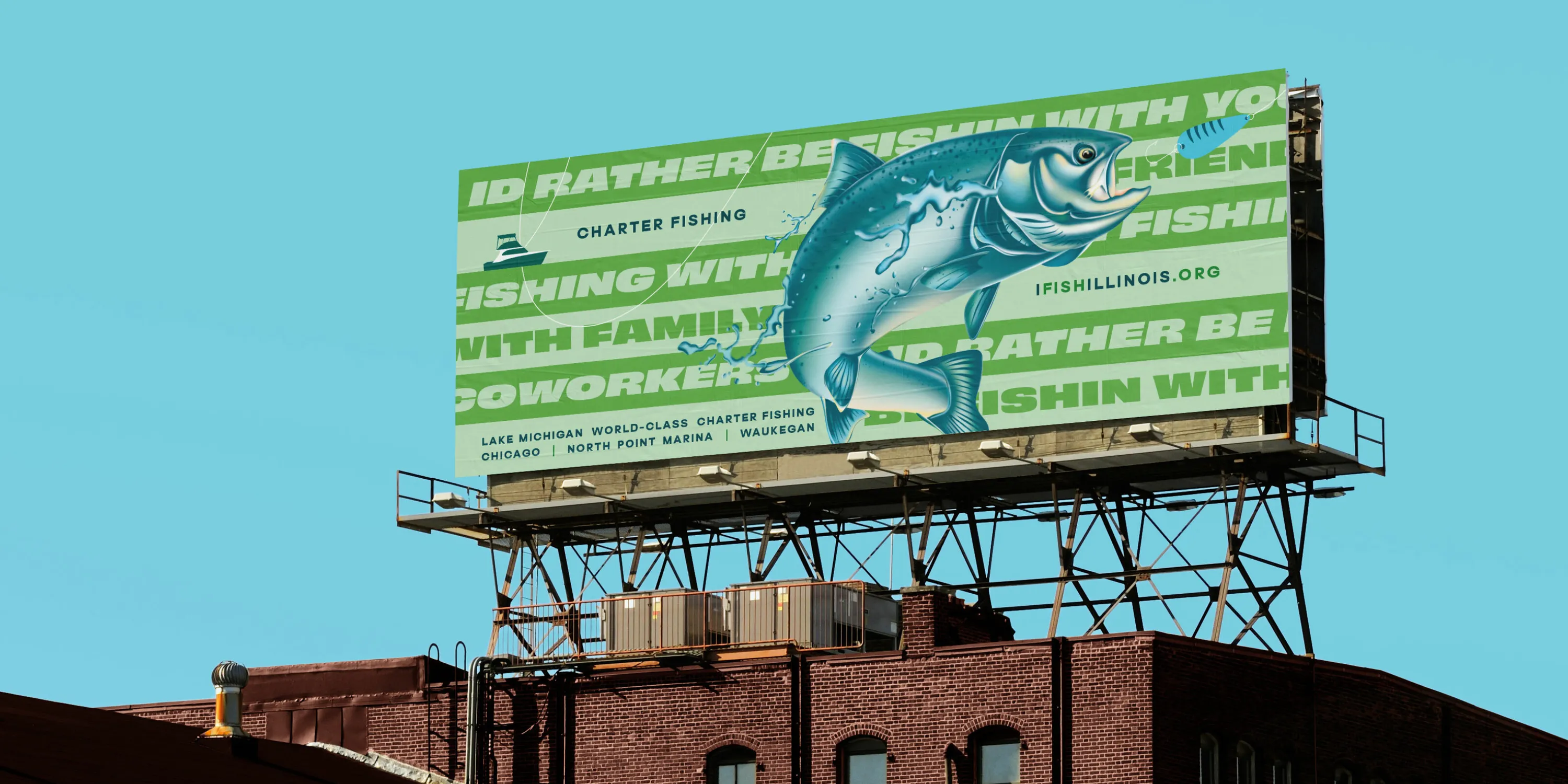 Id Rather Be Fishing IDNR Billboards 6 0