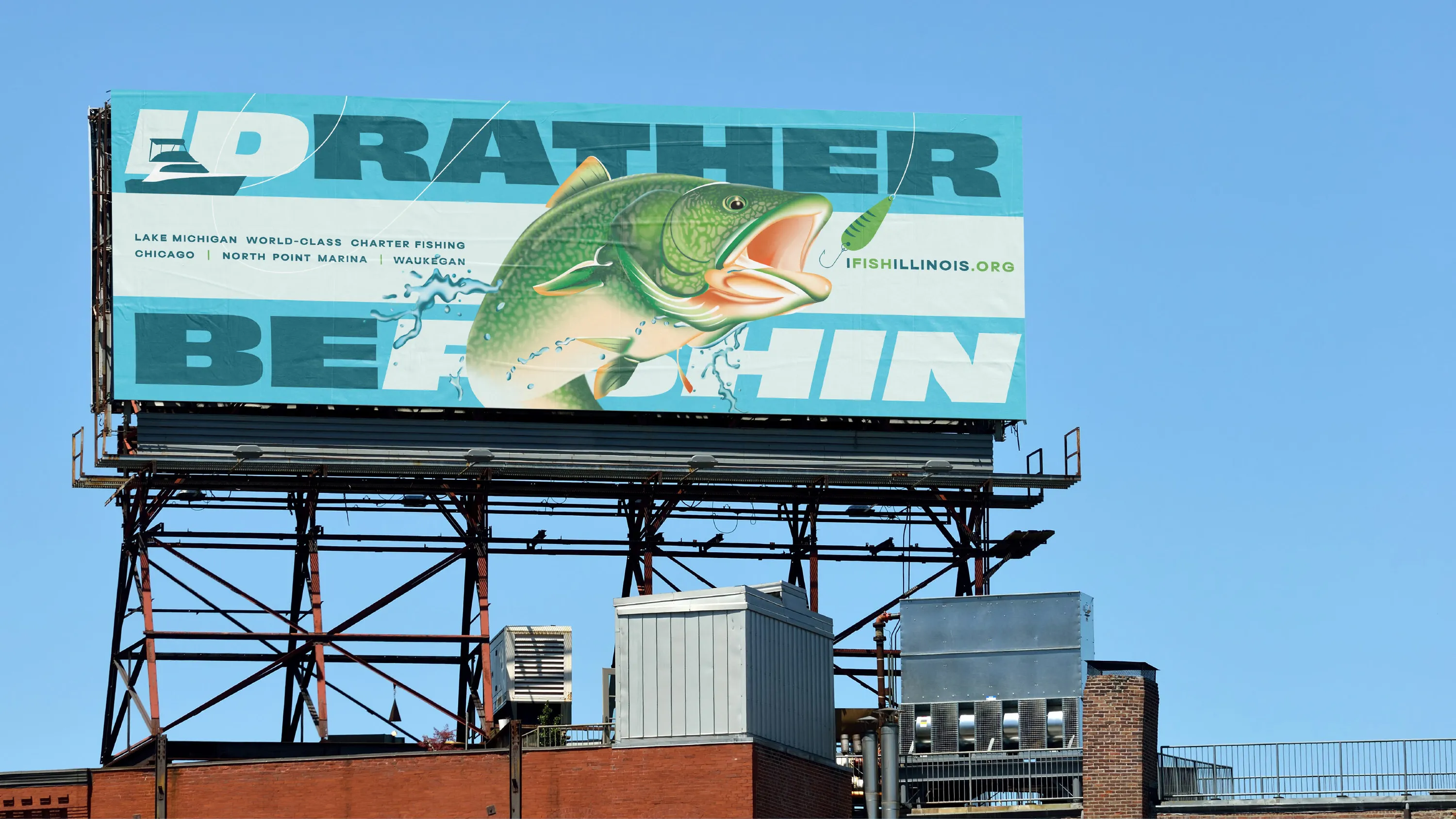 Id Rather Be Fishing IDNR Billboards 3