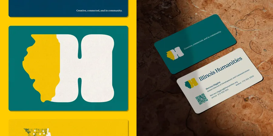 Illinois Humanities Span Brand Identity 13