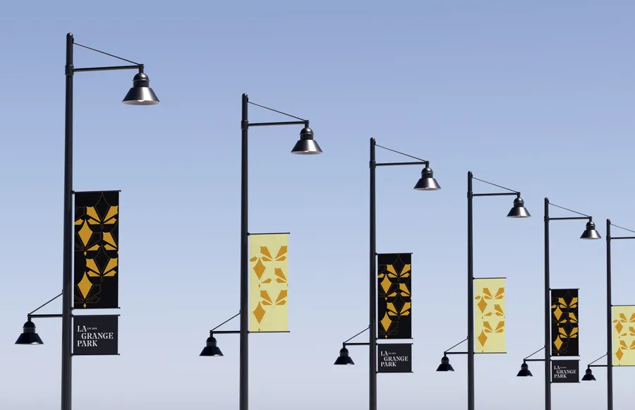 LGP Streetscape Toolkit Light Post Rendering