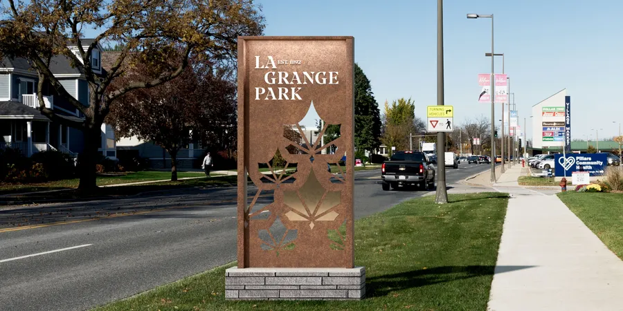 LGP Streetscape Toolkit Monument Sign