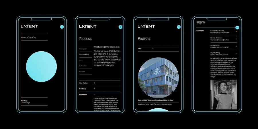 Latent Website Design Span 02