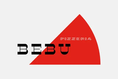 Pizzeria Bebu Graphic Identity Logo