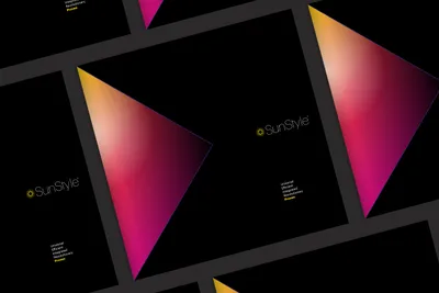 Sun Style Brand Identity Graphic Design Chicago Span 03 Brochure Cover