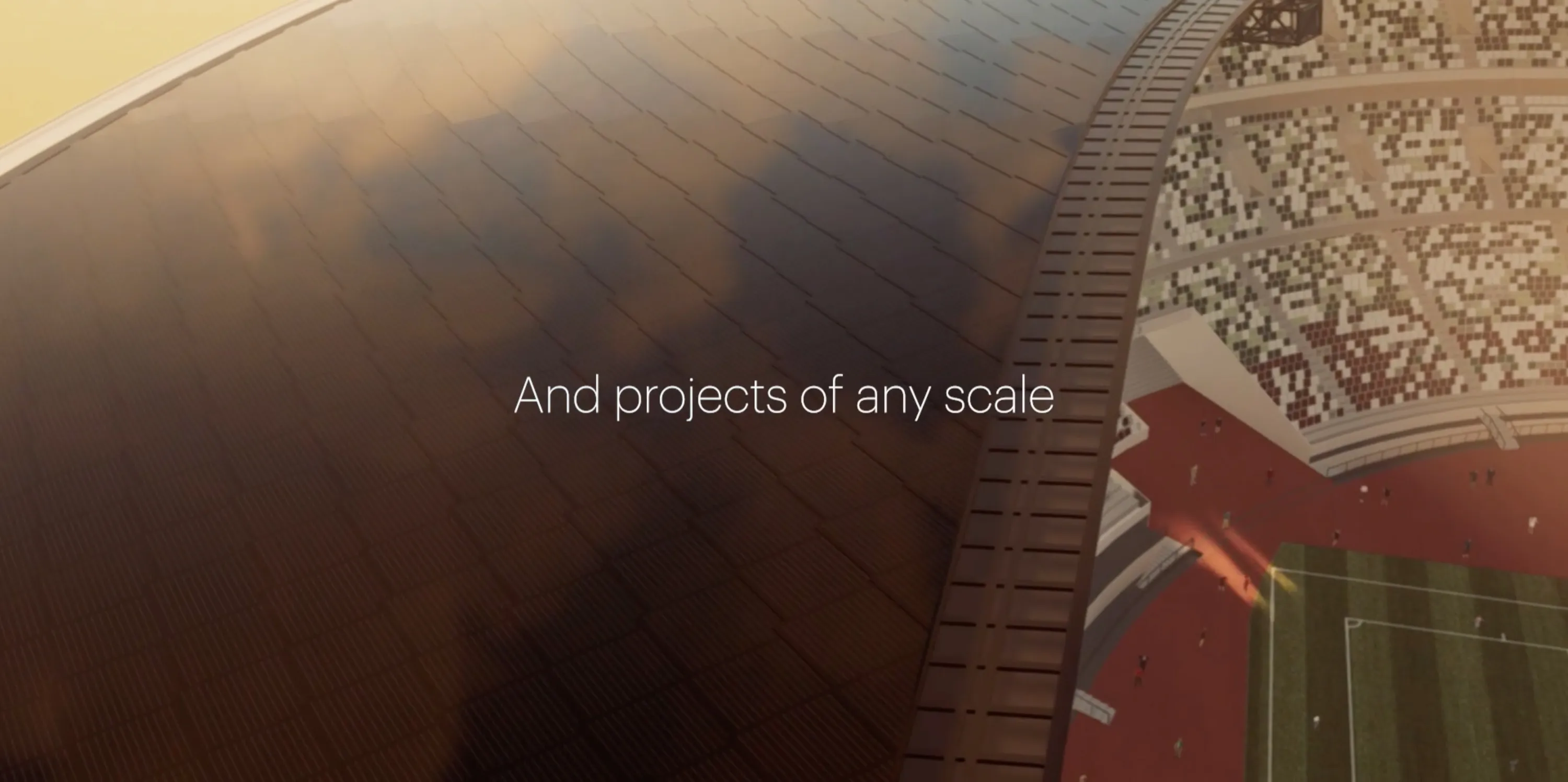 And projects of any scale | Sunstyle USA