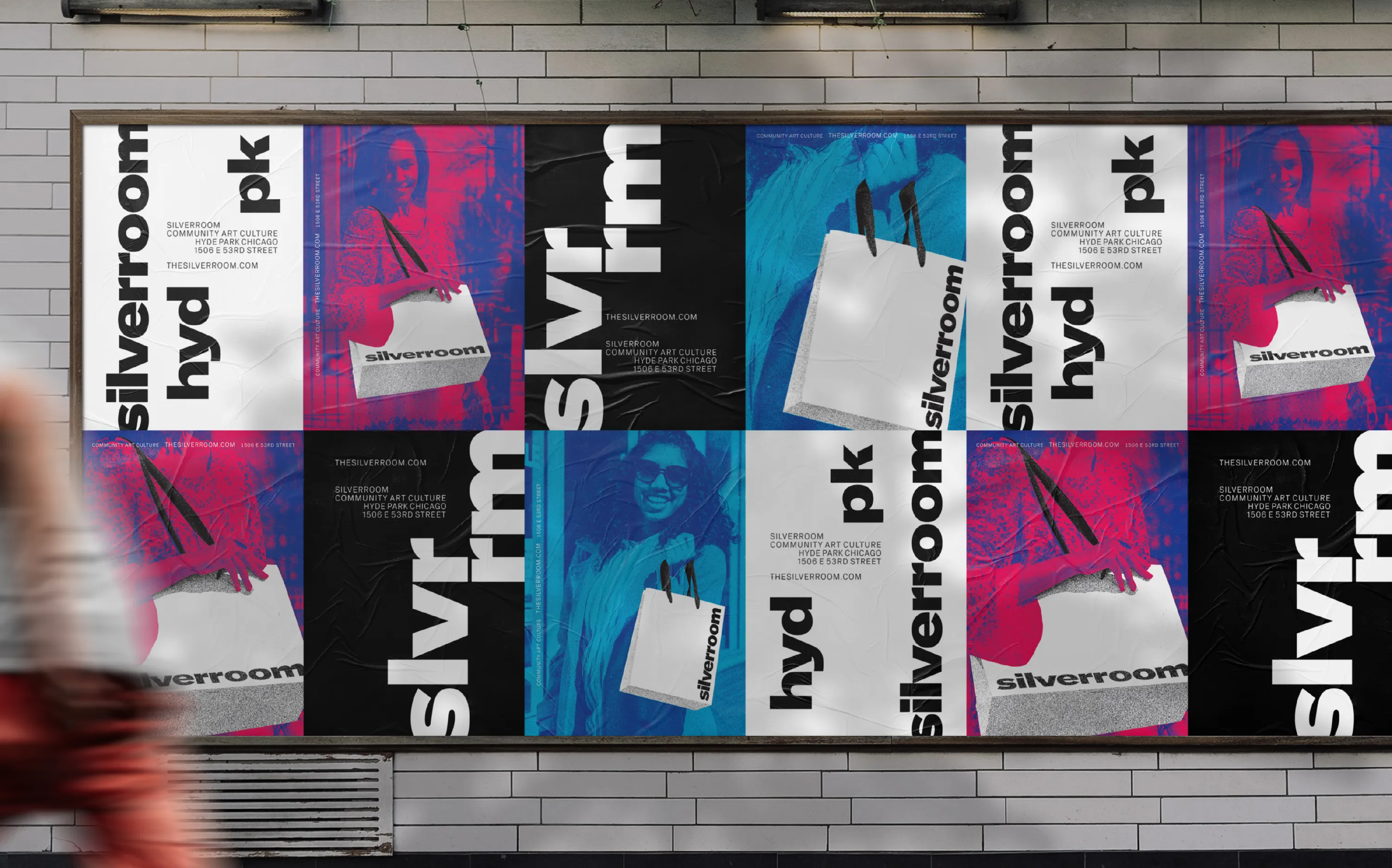 Silverroom Graphic Design Ad Campaign Poster Billboard Typography Span 02