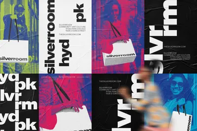 Silverroom Graphic Design Ad Campaign Posters Typography Span 01