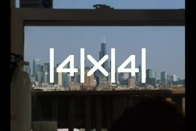 Span 4x4 Contemporary Art In Chicago Brand Identity 1