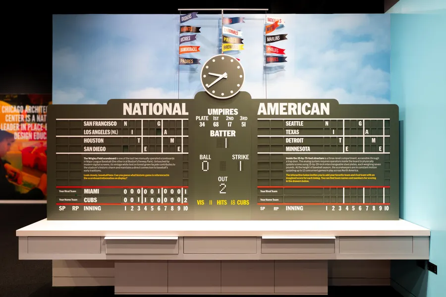 Span CAC Wrigley Exhibit Score Board 01