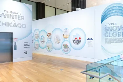 Span Chicago Architecture Center City In A Snow Globe DSC07210 Pano