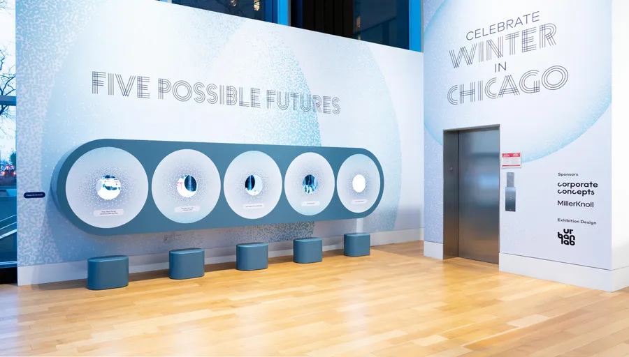 Span Chicago Architecture Center City In A Snow Globe DSC07225 Pano