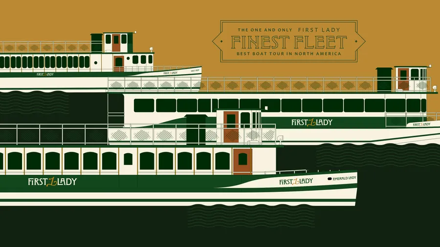 Span First Lady Chicago River Cruise Brand 8