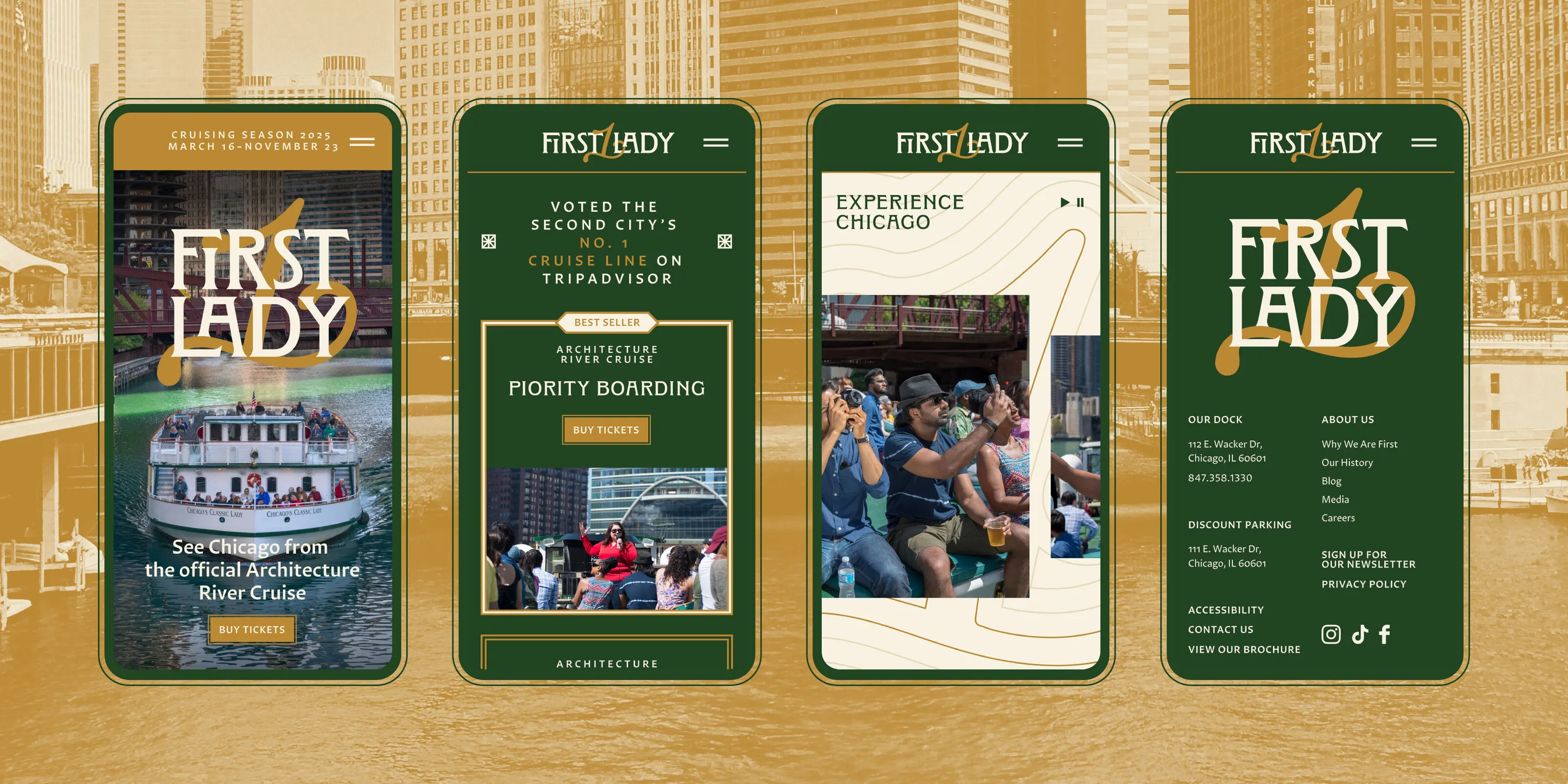 Span First Lady Website Design 3