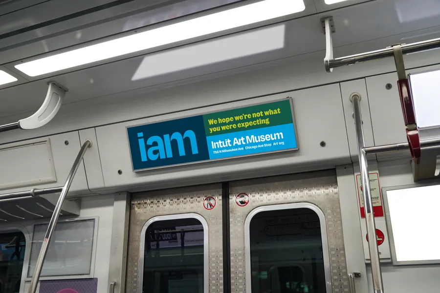 Span Intuit Ad Campaign Interior Train Car 01