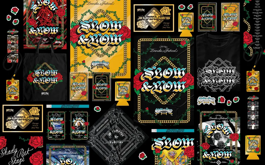 Span Slow Low Lowrider Brand Identity 19