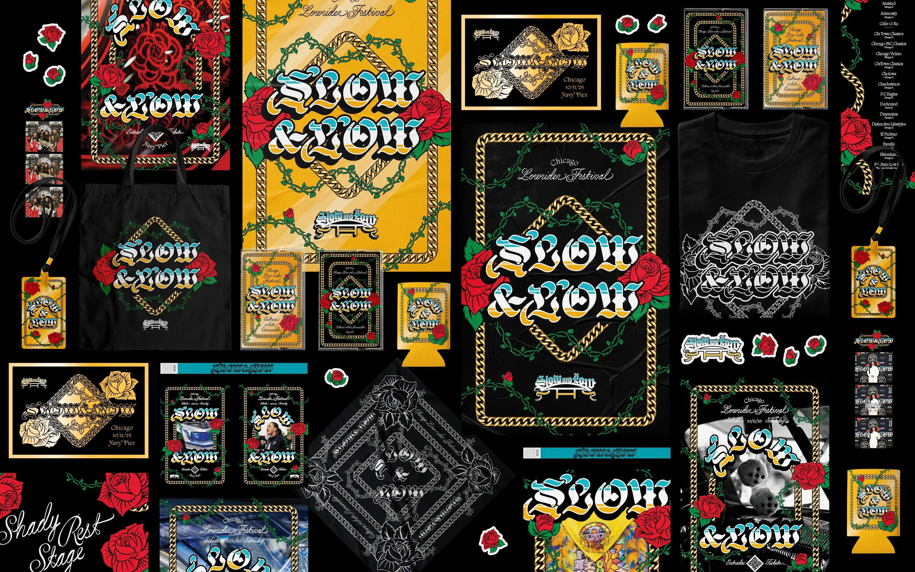 Span Slow Low Lowrider Brand Identity 19