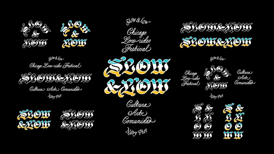 Span Slow Low Lowrider Brand Identity 9