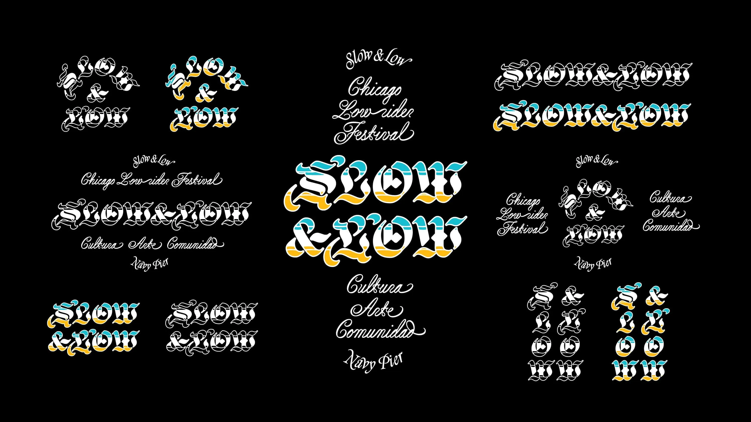 Span Slow Low Lowrider Brand Identity 9