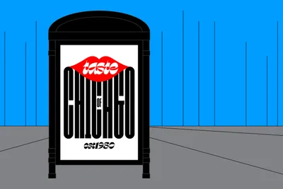 Taste Of Chicago Design Span typography branding 06