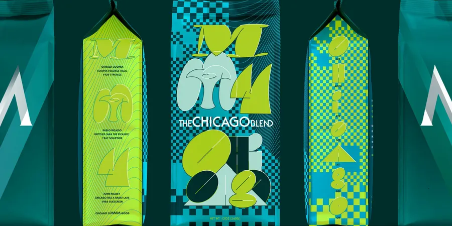 The Chicago Blend Design Museum Of Chicago Coffee Bag 2307241