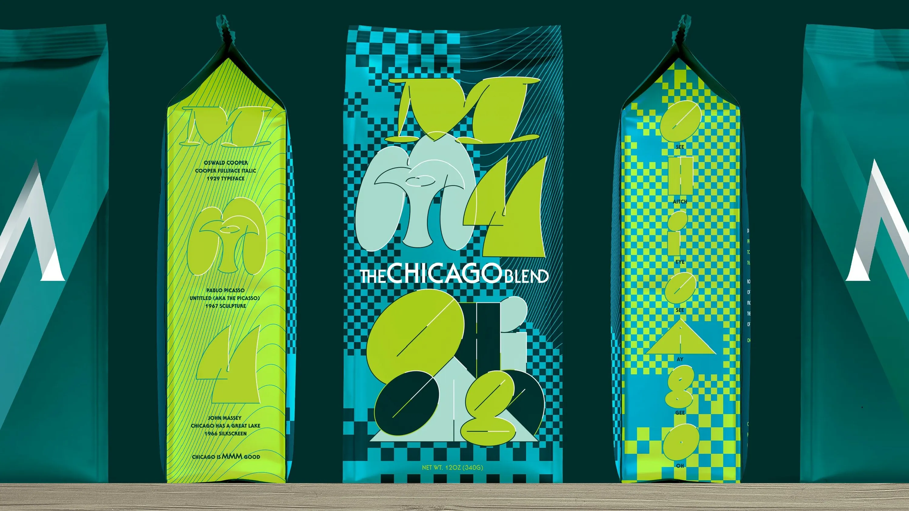 The Chicago Blend Design Museum Of Chicago Coffee Bag 2307241