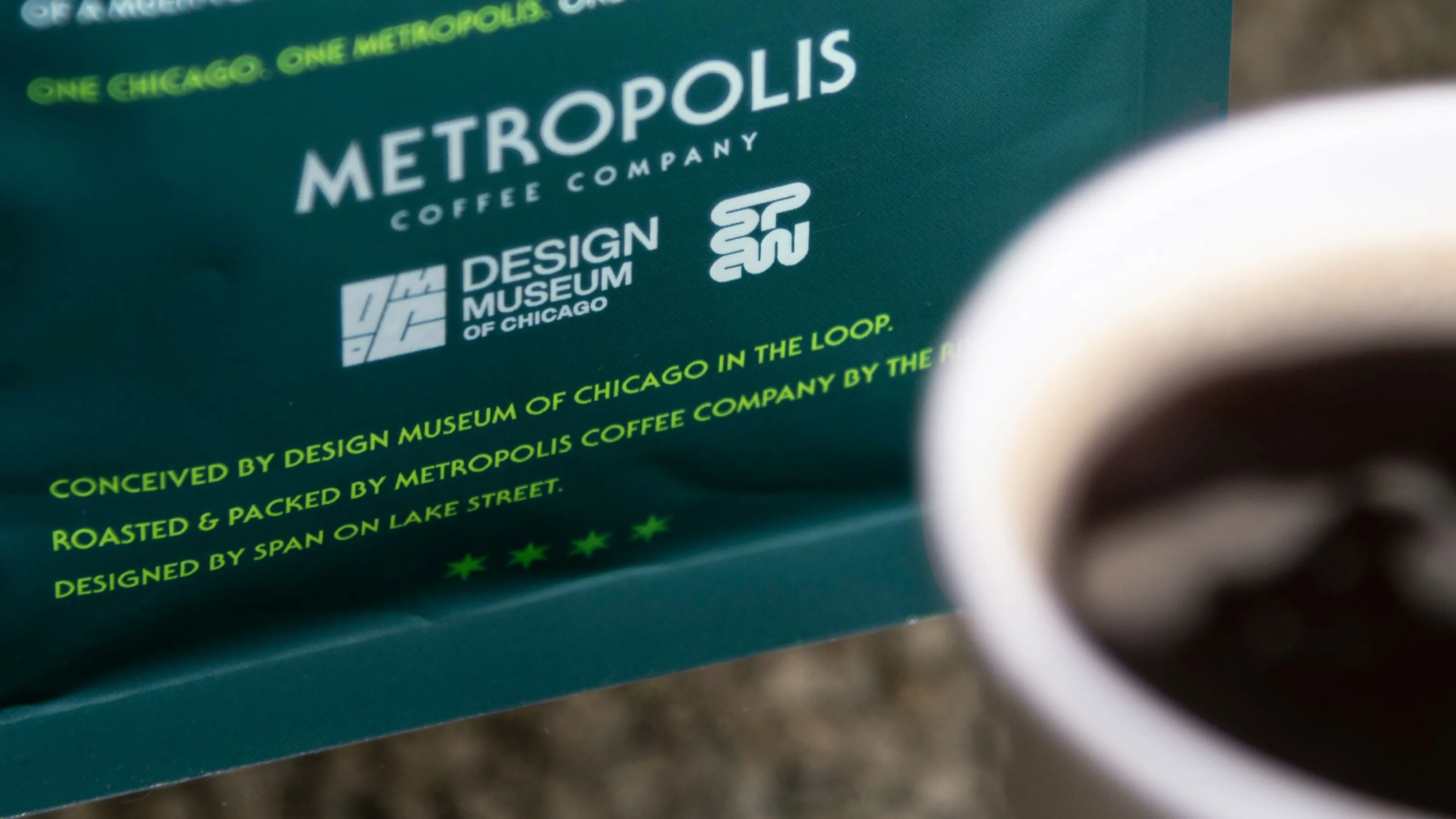 The Chicago Blend Design Museum Of Chicago Coffee Bag 2307248