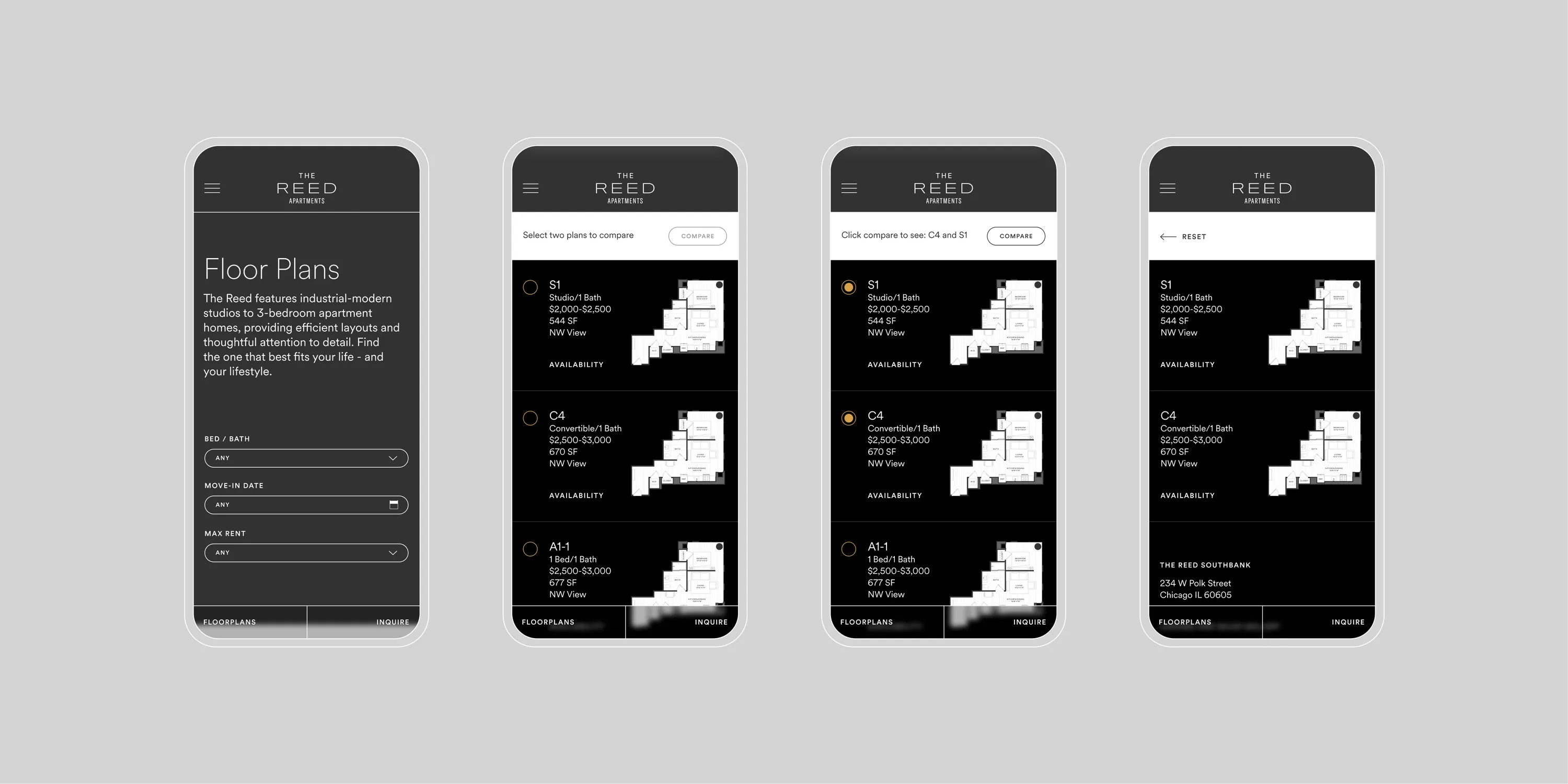 The Reed Mobile Apts Floor Plans V2