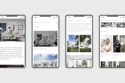Andrea Goldman Design Mobile Overview Hero