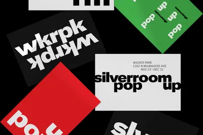 Chicago design identity typography silverroom 8