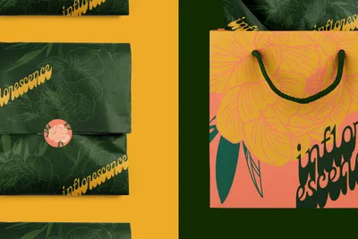 Inflorescence Florist Logo 04