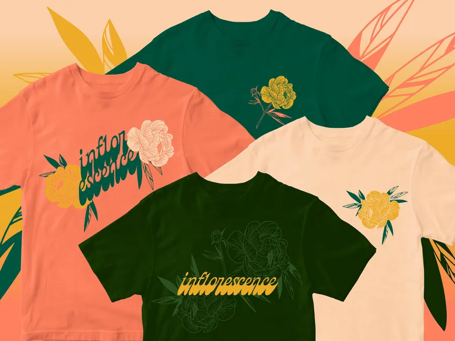 Inflorescence Florist Logo 07