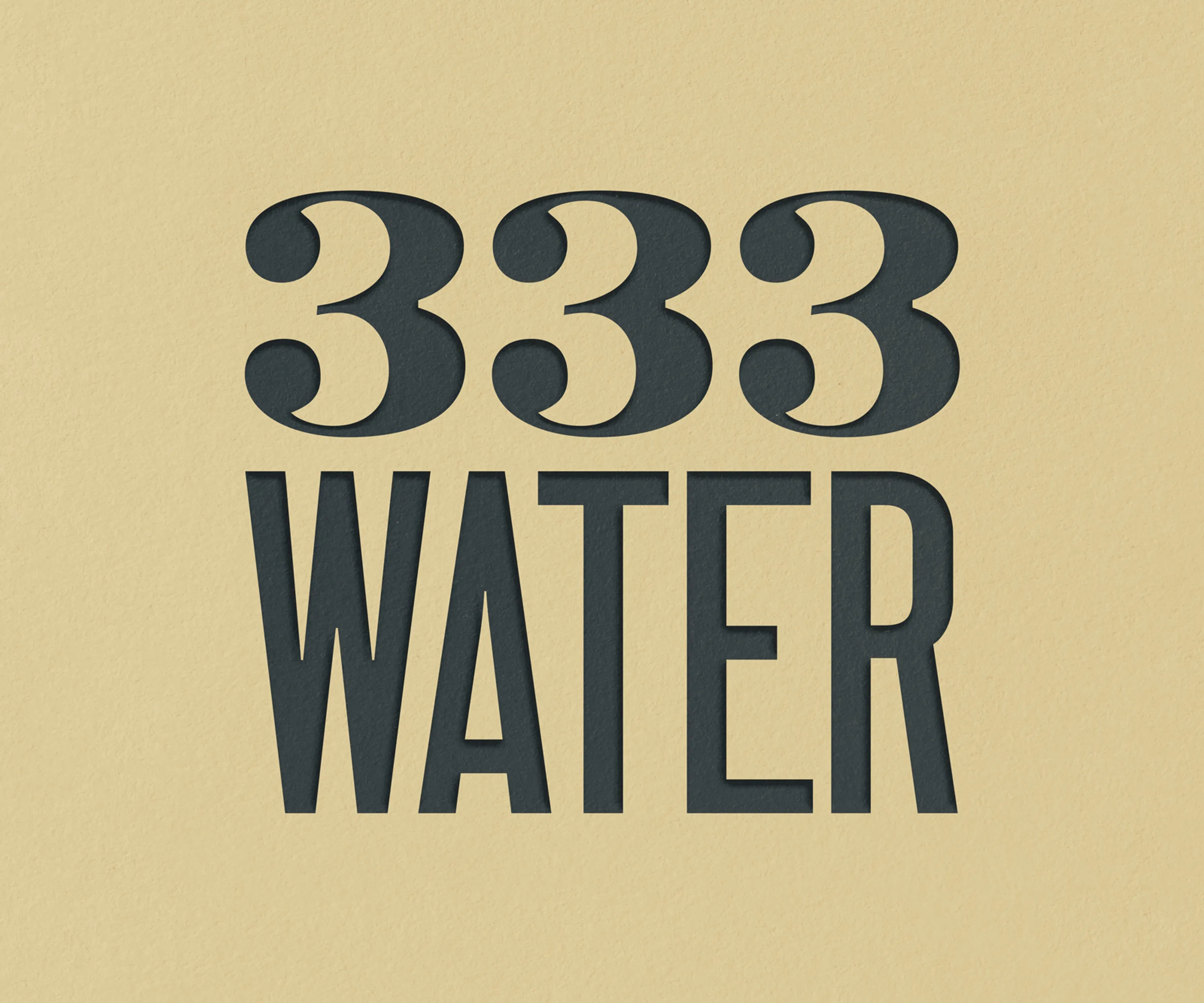 333 Water Logo 3