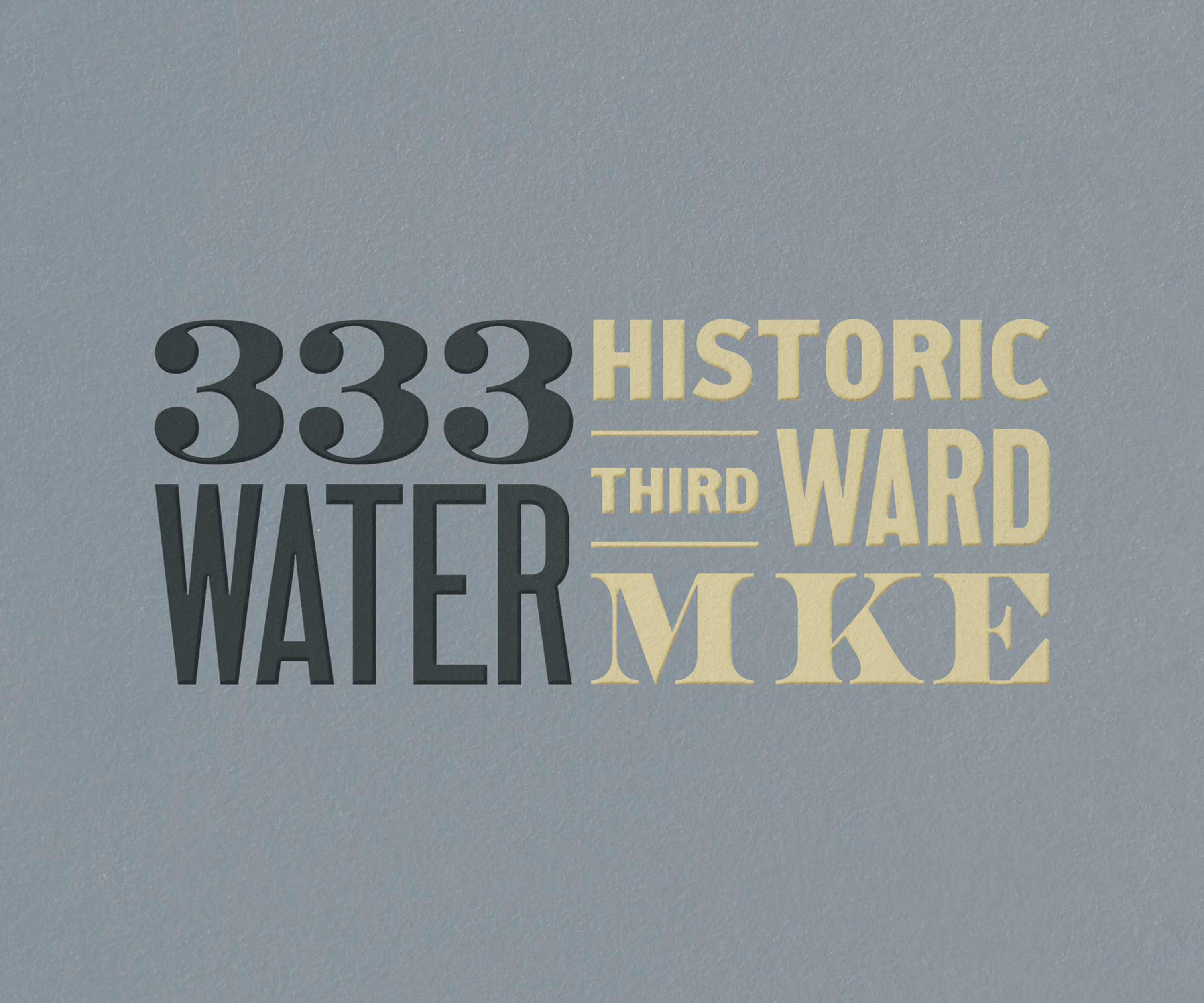 333 Water Logo 4