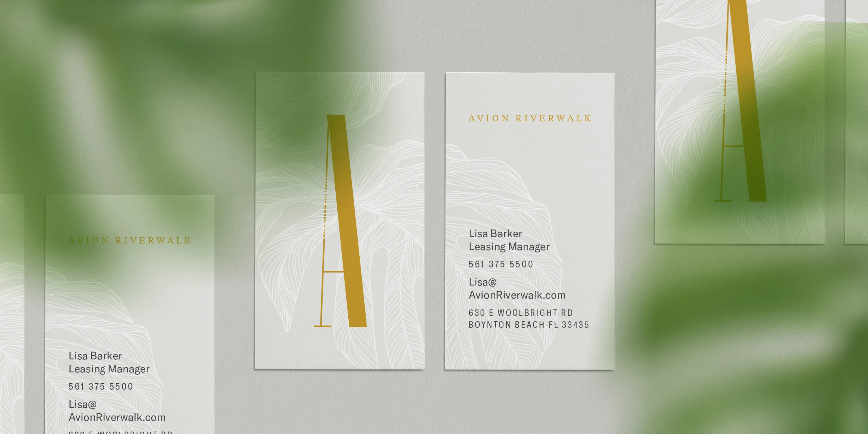 7 Span ALV Avion Business Cards